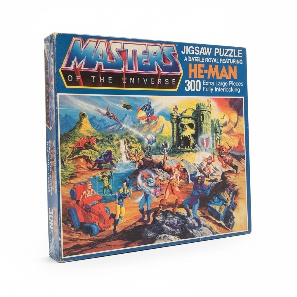 Vintage MOTU Puzzle 300 Piece He-Man Master Of The Universe 1983 #4789 Complete